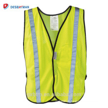 Oi-vis 3 M Ajustável Reflective Vest, Dia e Noite de Alta Visibilidade Reflex Segurança Colete Amarelo para Correr / Ciclismo / Caminhada